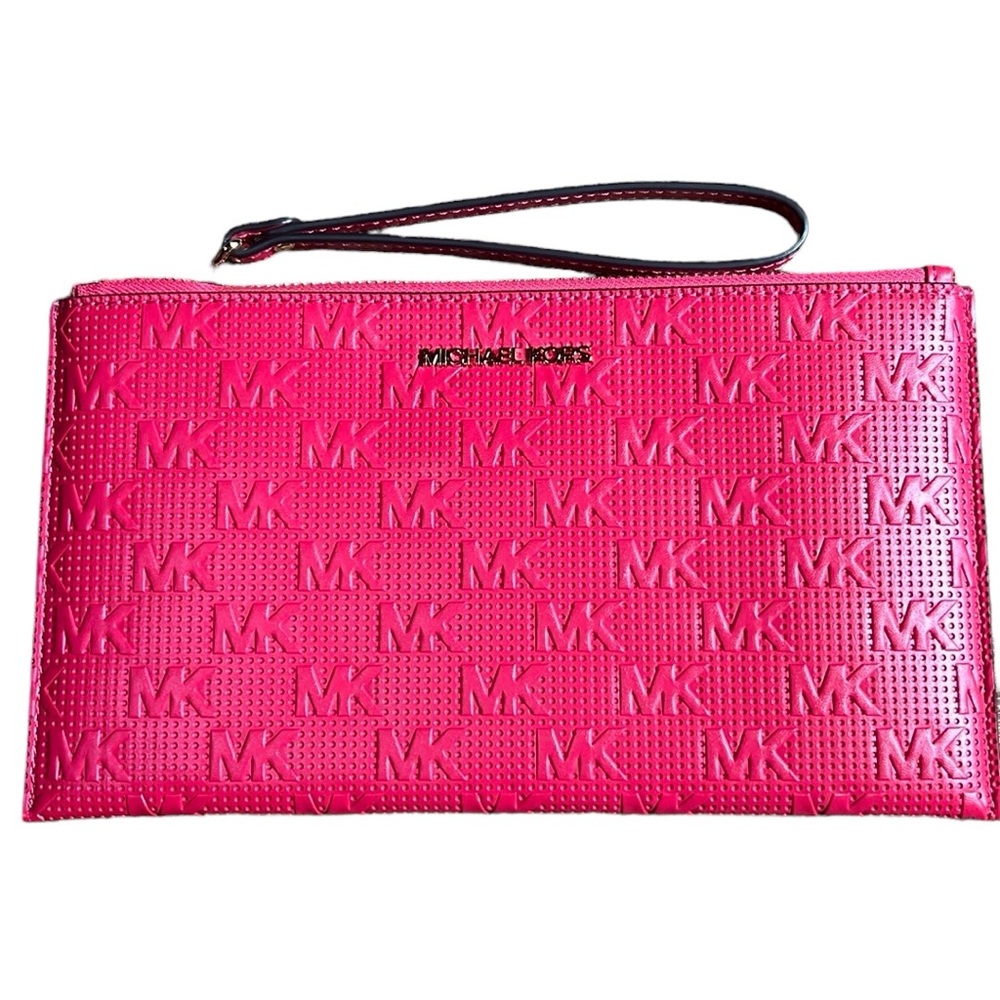 Michael Kors Jet Set Lg Clutch Wristelt NWT $178